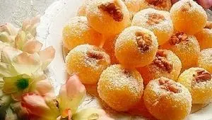 طرز تهیه باسلوق زعفرانی برای شب‌نشینی‌های عید
