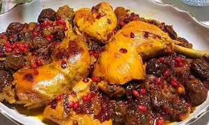 خورش مرغ و آلو خانگی؛ طرز تهیه خورشت مرغ با آلو بخارا خوشمزه