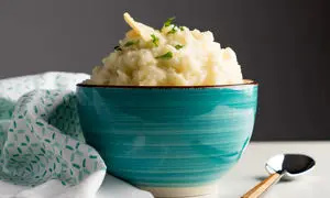 طرز تهیه پوره شلغم با سیب زمینی