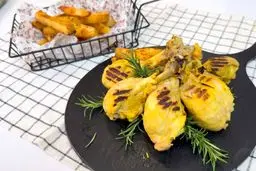 مرغ دوغی خوشمزه با زعفران و کره ؛ آموزش تهیه مرغ دوغی