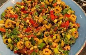 طرز تهیه سالاد زیتون؛ یک پیش‌غذای خوشمزه و متفاوت
