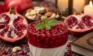 پاناکوتای انار؛ دسر مخملی یلدایی برای سفره های مهمونی پاییزی